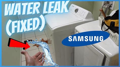 samsung washer leaking underneath|Top 5 Reasons Why Samsung Washer Is Leaking